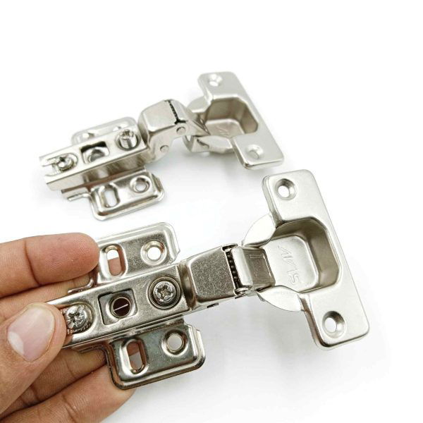 Auto hinges m.s normal close 4hole 0,8,16 crank (mild steel)