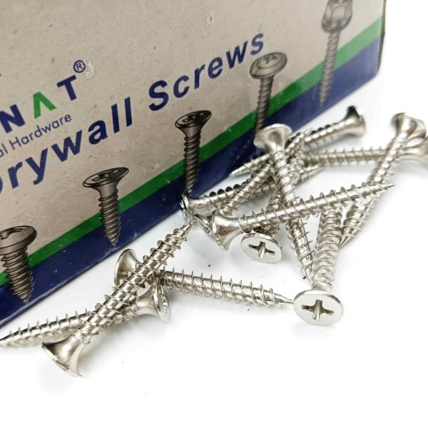 Drywall pop crome screw star