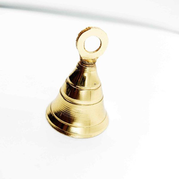 Small bell gold finish mantap decorative bells