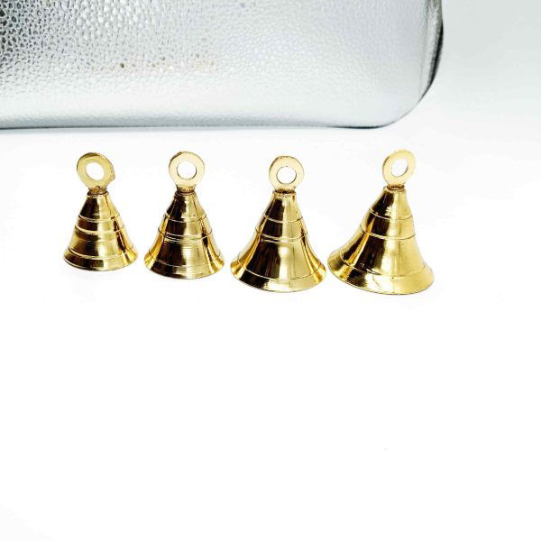 Small bell gold finish mantap decorative bells