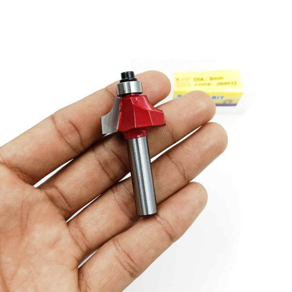 Router bit 8mm shank for big router