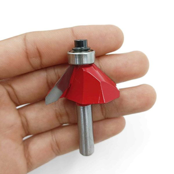 9403 Router bit 8mm shank for big router machine with bearing