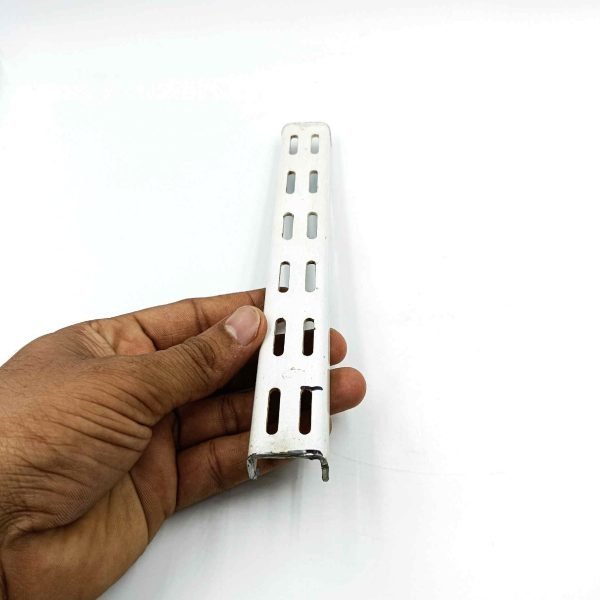 Double Slotted channel ivory heavy metal