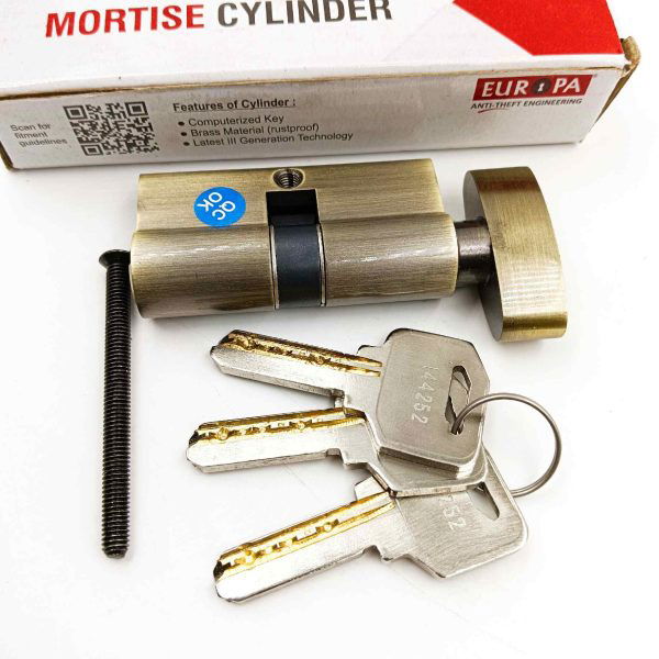 Best mortise cylinder Europa 60mm M516AB Antique