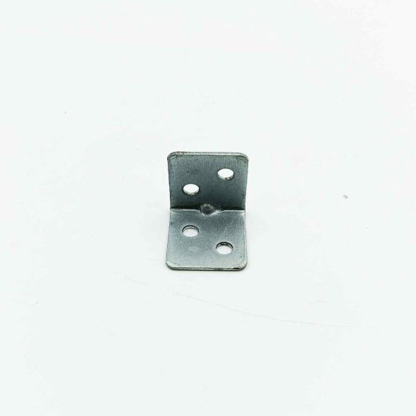 Metal L clamp 25mm zinc coated L bracket