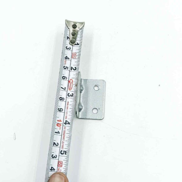 Metal L clamp 50mm zinc coated L bracket