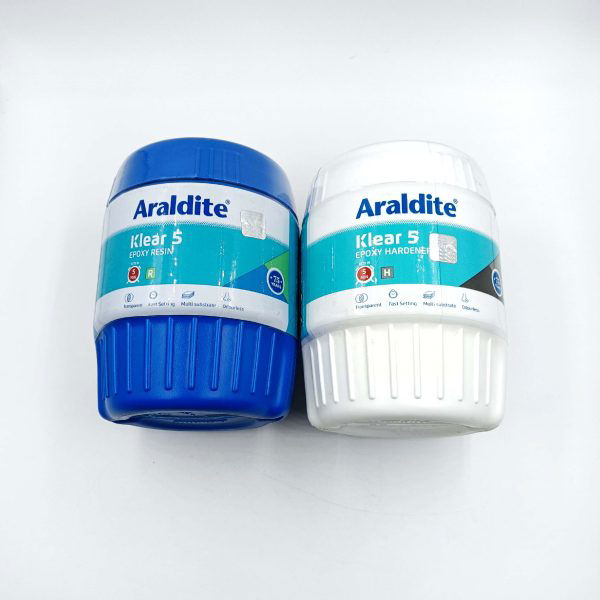 Araldite klear Epoxy Adhesive Resin and Hardener 1kg 5min fast and crystal clear