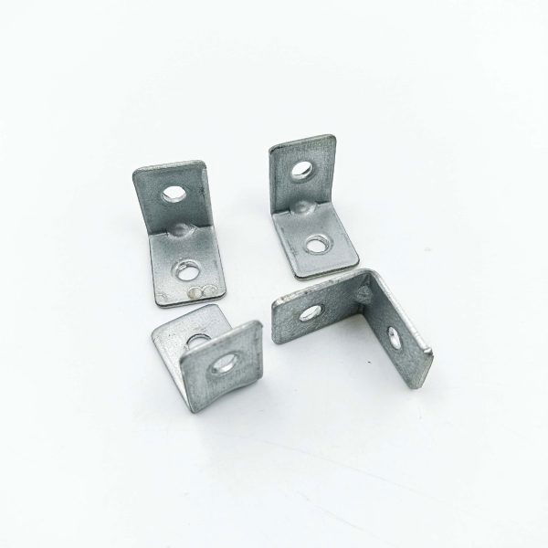 Metal L clamp 20mm zinc coated L bracket