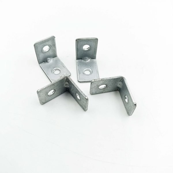 Metal L clamp 20mm zinc coated L bracket