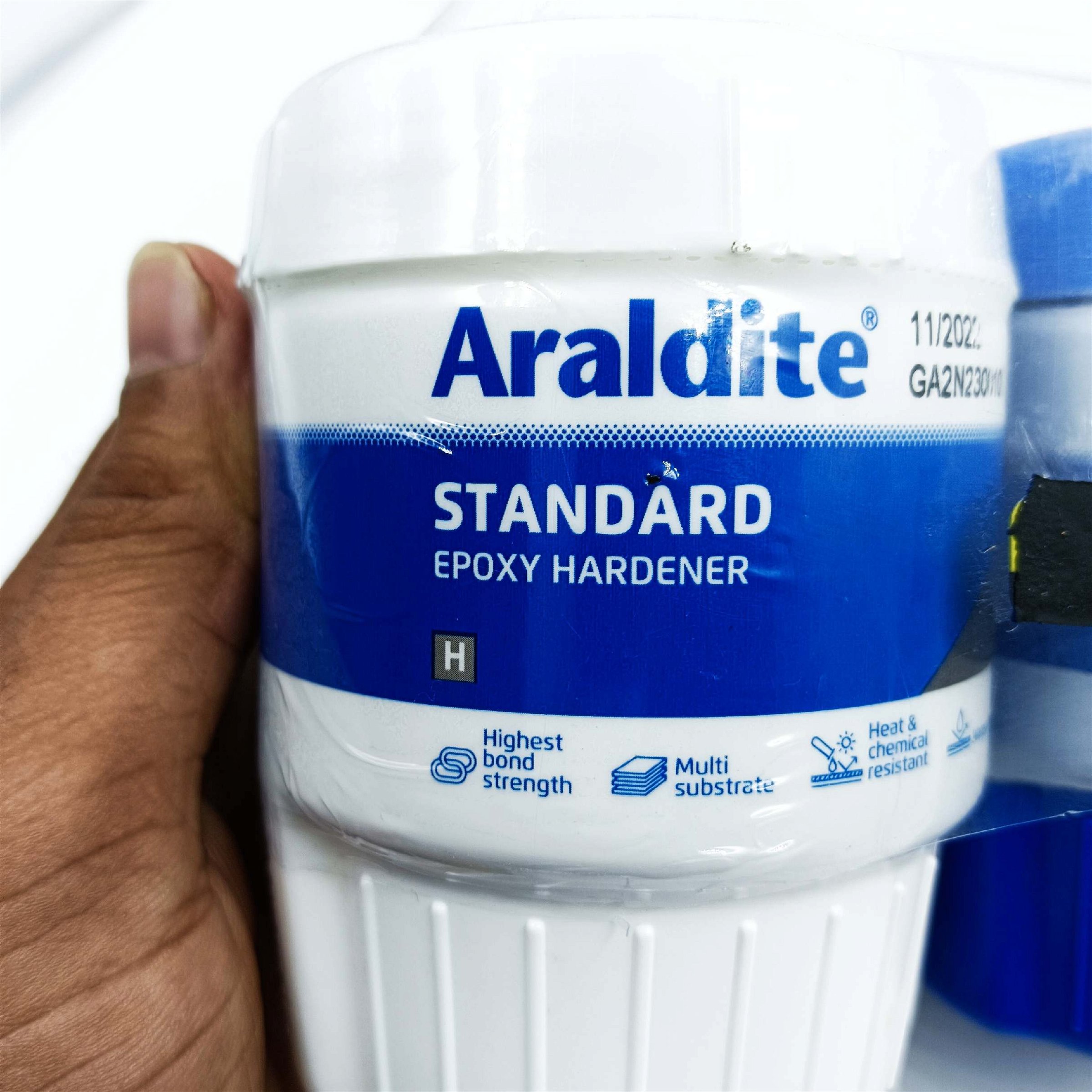 Araldite standard Epoxy Adhesive Glue 13gm(Resin 7gm + 6gm Hardener) 2Set  4Tubes