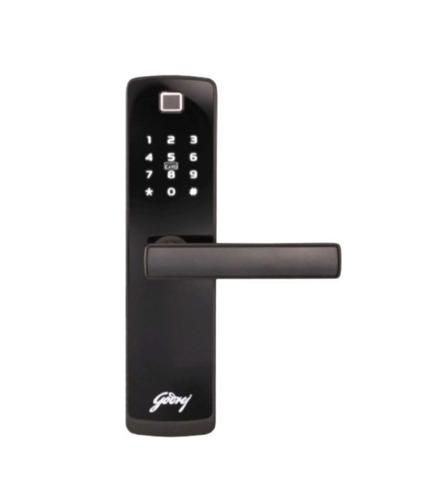 Godrej Digital mortise door lock CATUS TOUCH PLUS smart lock 3 years warrenty 4202-rose gold finish access by fingerprint,pin code,key,password,RFID card