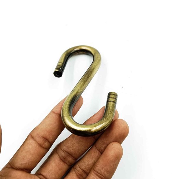S hook antique finish 4inch 10mm dia heavy for jula