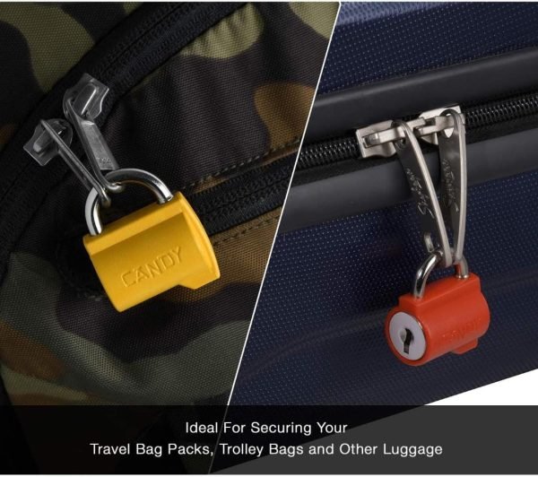 Godrej luggage lock 6666 mylock candy bag lock small 2 keys 1 year warrenty