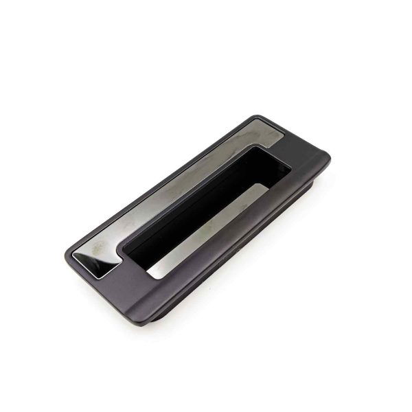 Concealed handle black 2607 sliding door handle 4",8",10"