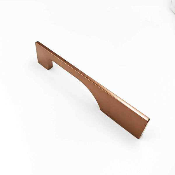 Drawer wardrobe handle DAP3506 rosegold finish slim handle 6",12",18",24"