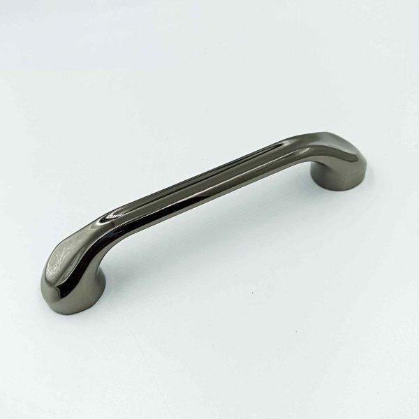 Drawer wardrobe cupboard handle black glossy 4",8",10",12"