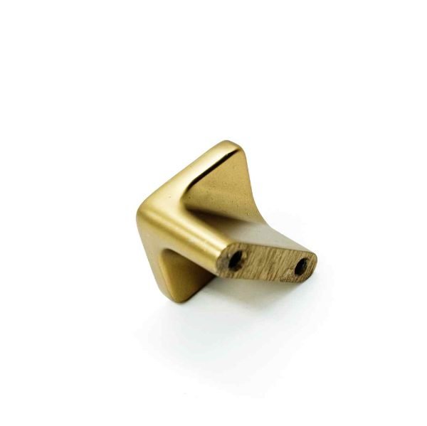 Drawer cabinet knob square 235 pvd gold 25mm (1") best quality