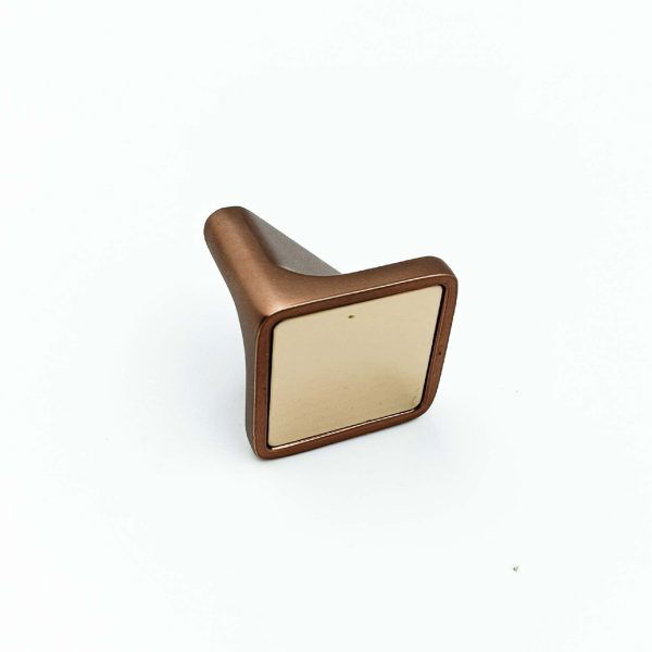 Drawer cabinet knob square 235 pvd Rosegold 25mm (1") best quality