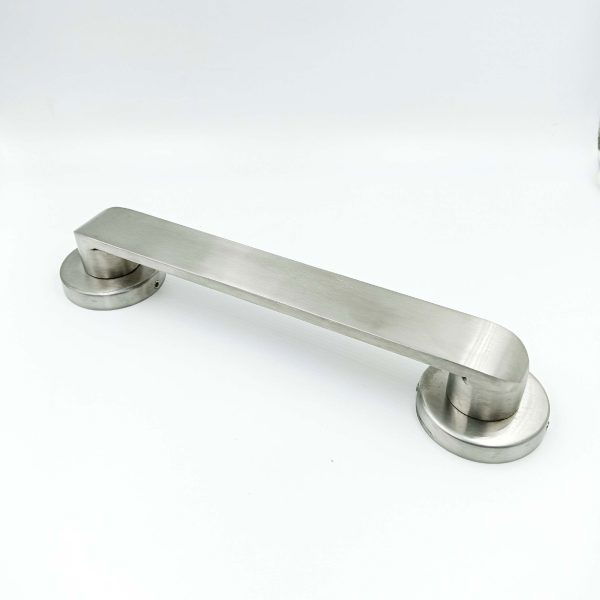 Maindoor handle steel matt 200mm heavy 8" 5134 satin finish