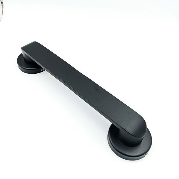 Maindoor handle Black matt 200mm