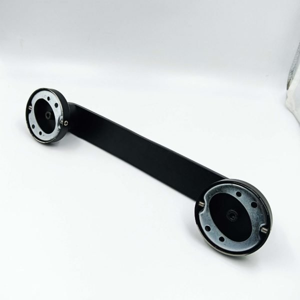 Maindoor handle Black matt 200mm