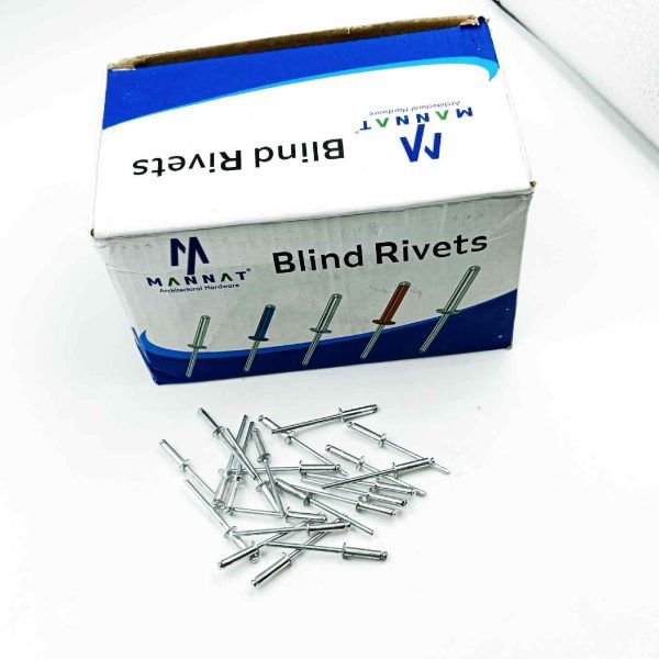 Aluminium blind gun rivets 1/8"*1/2" (3mm*12mm)