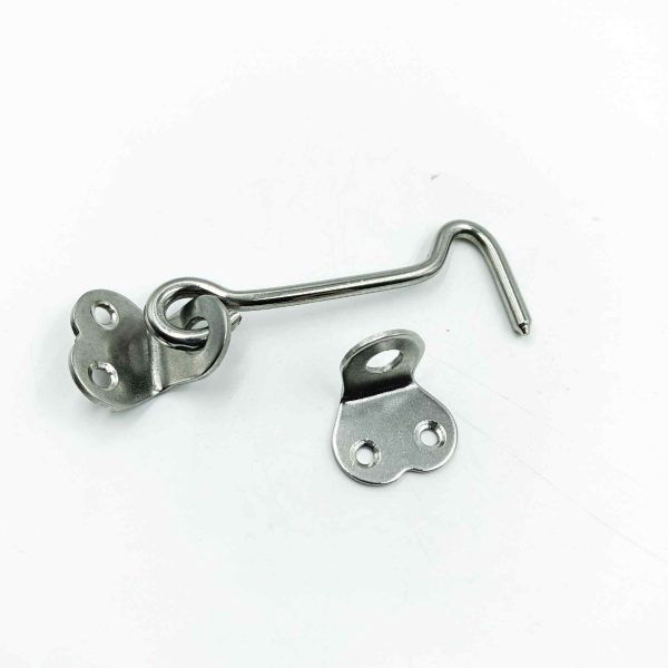 Steel gatehooks 5mm window stay hooks plate type 2",2.5",3",4",5",6" steel