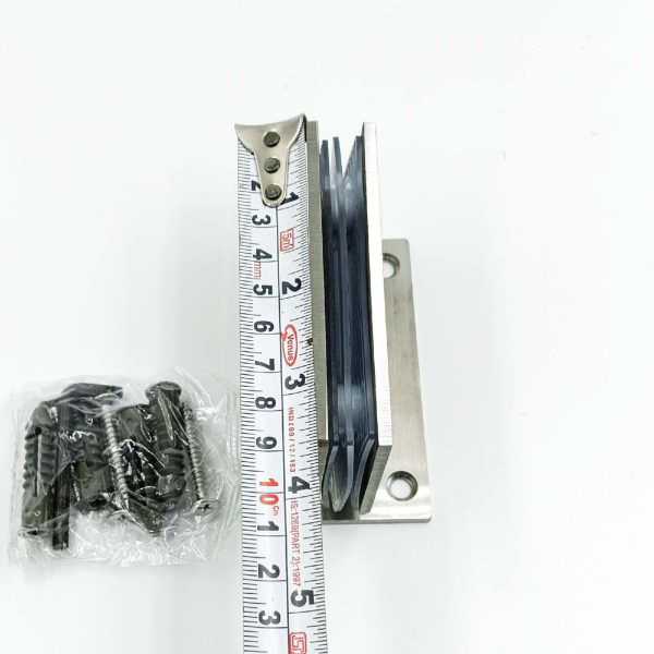 Glass door hinges 90 degree glass to wall stainless steel