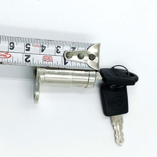 Center push lock Ebco for sliding wardrobe door MPT1-22mm double sliding door lock