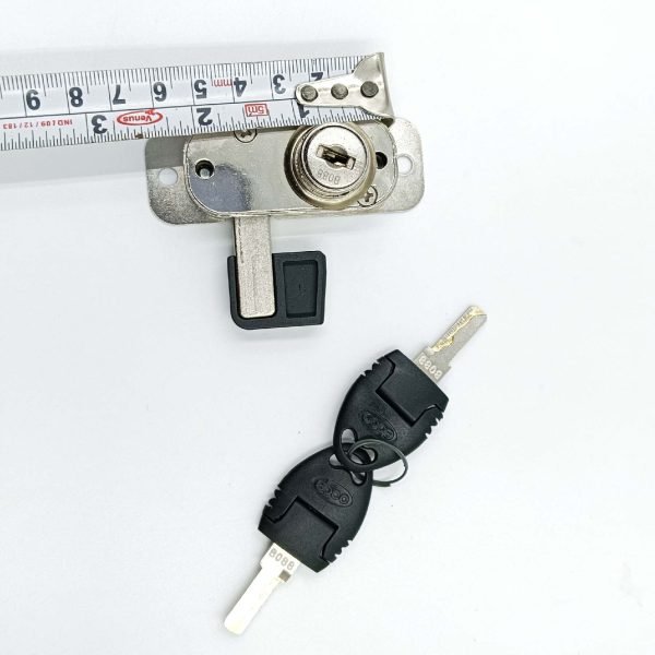 Sliding wardrobe lock Ebco flap lock P-WLS1-19 double door sliding lock 22mm