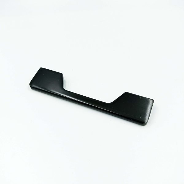Drawer wardrobe cupboard handle black glossy 4",8",12",18",24",36" square handle slim