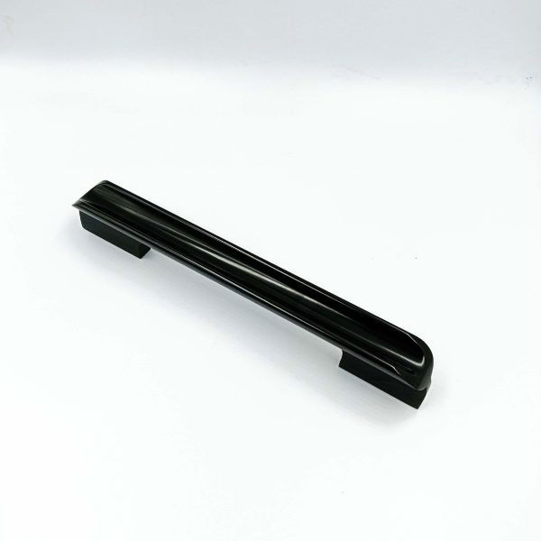 Drawer wardrobe cupboard handle black glossy 6",8",12",18",24",36" fancy 3526