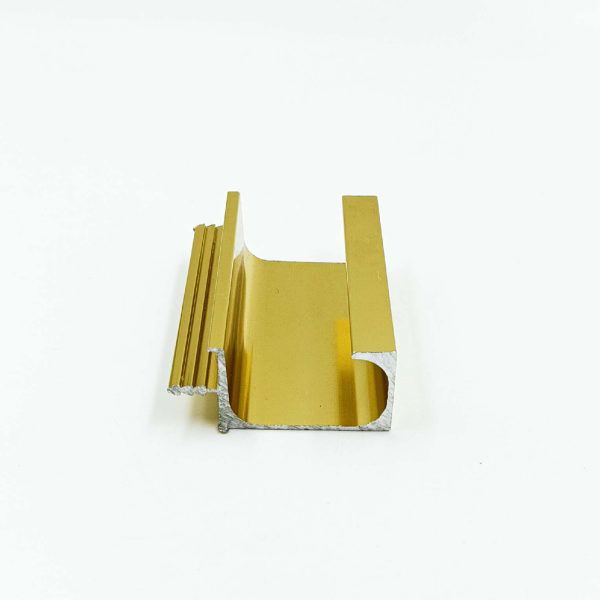 G profile handle pure Gold glossy imported finish 10ft length 35mm width best quality