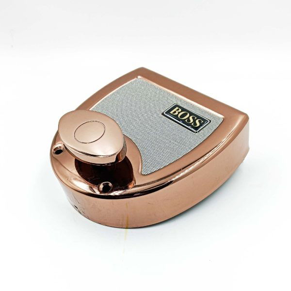 Boss maindoor lock 4 dead bolt pvd rosegold finish 9916 Ultra super bolt 1ck with classic pull handle free