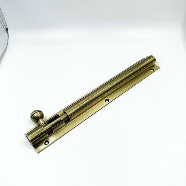 Antique Maindoor towerbolt heavy aluminium antique finish 4",6",8",10",12",18",24" 12mm rod