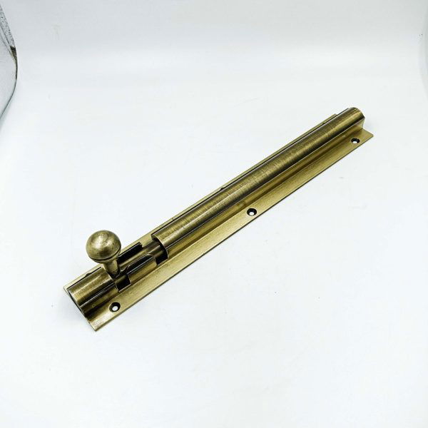 Antique Maindoor towerbolt heavy aluminium antique finish 4",6",8",10",12",18",24" 12mm rod