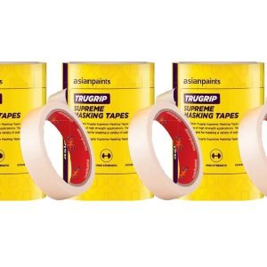 Asian Paints Masking Tape 3/4" (20mm) width trugrip pack of 8pcs=1roll
