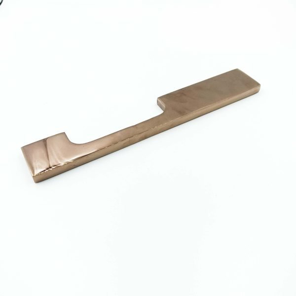 Drawer wardrobe handle C4009 pvd Rosegold finish 8",10",12",18",24",36" heavy weight solid (stainless steel)