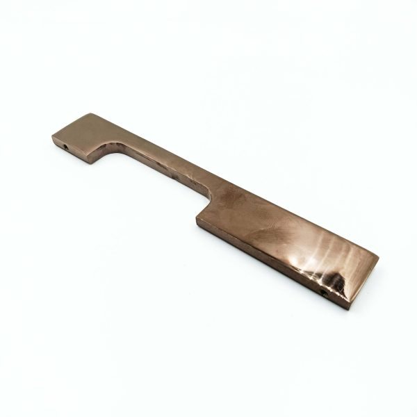 Drawer wardrobe handle C4009 pvd Rosegold finish 8",10",12",18",24",36" heavy weight solid (stainless steel)