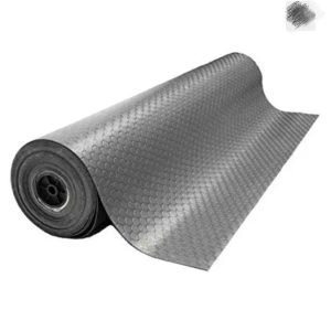 Anti skid matt grey Anti-Slip Mat for Kitchen Drawer,Wardrobe Round Bump Dots (500mm width) (1 Meter length)