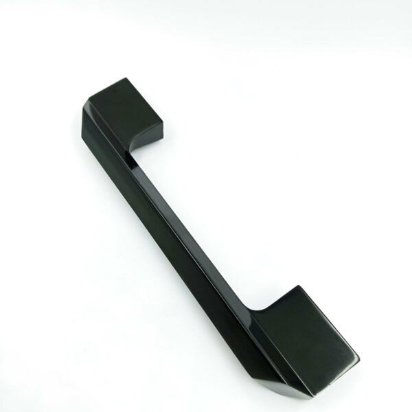 Drawer wardrobe cupboard handle black glossy 6",8",12",18",24" fancy 3525