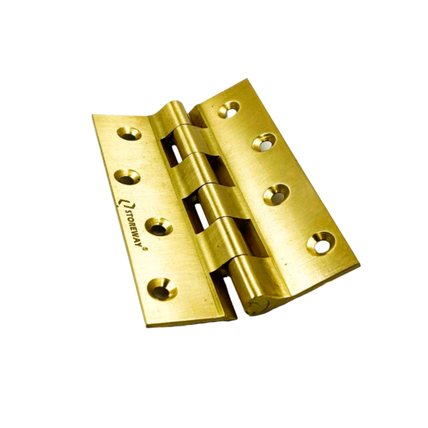 4 inch Brass gold slow movement hinge 4"*1-1/8(28mm)"*1/8(3mm) concaled type Railway hinge