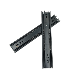 Telescopic channel spider drawer channel black 45kg capacity heavy 10" to 20"