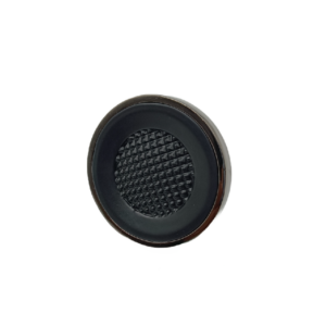 Drawer knob black round 50mm 303