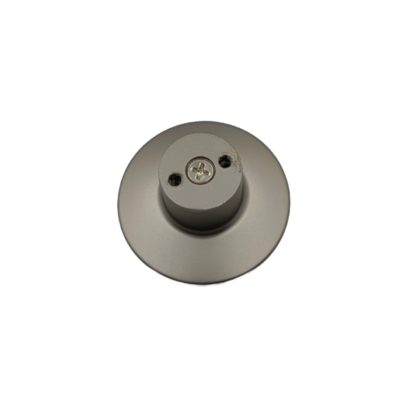 Drawer knob grey rosegold round 50mm 1368