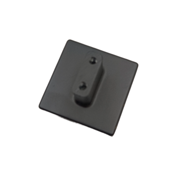 Drawer knob square pvd Rosegold with black border 50mm best quality 2060