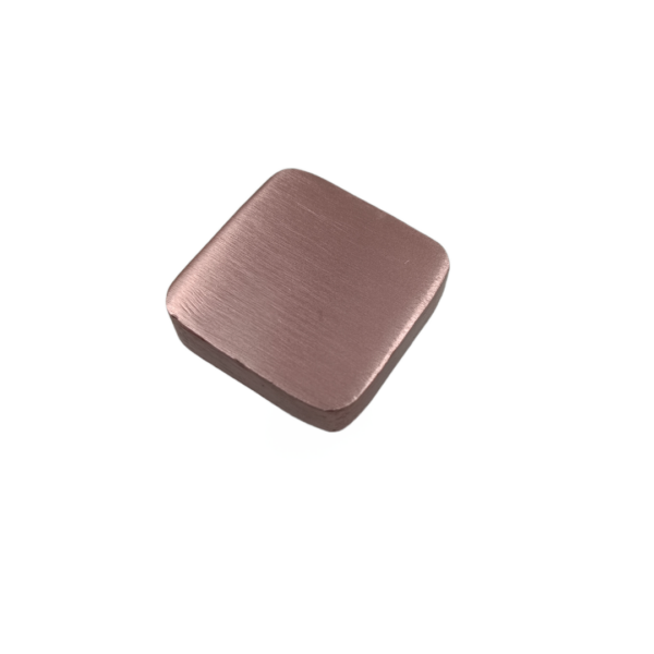 Drawer knob square Rosegold 30mm best quality 806