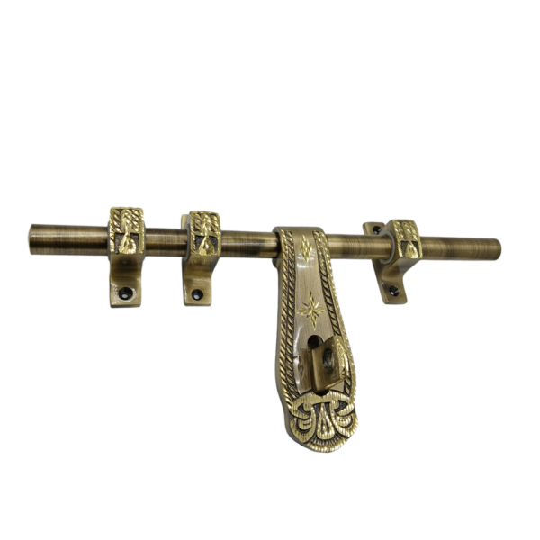 Maindoor Aldrop brass antique 14"*19mm diamond cut heavy AL-141