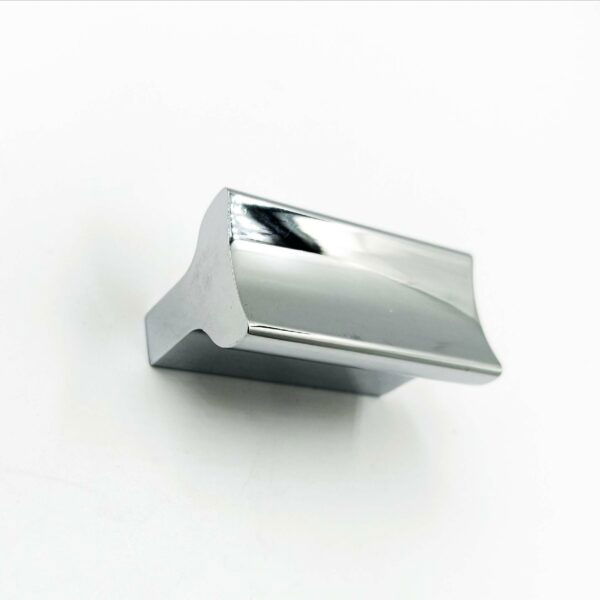 knob Rectangular steel crome finish