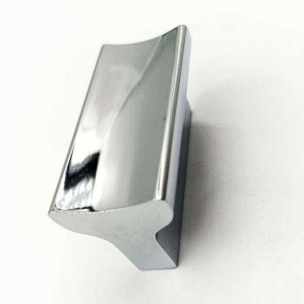 knob Rectangular steel crome finish